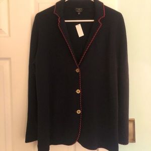 Comply and stylish sweater blazer